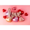 Balony lateksowe czerwony walentynki love dekoracja 6szt